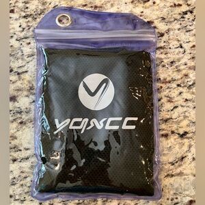 YQXCC Black Cooling Towel Instant Relief Lightweight Quick Drying Outdoors Gym